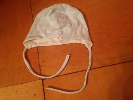 Dětská čepice, čepička proužky, obv. 39 - 43 cm, h&m,68