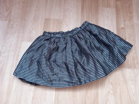 Šedočerná sukně f&f vel. 98, f&f,98