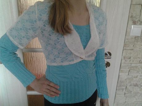 Krajkove bolero bolerko, s