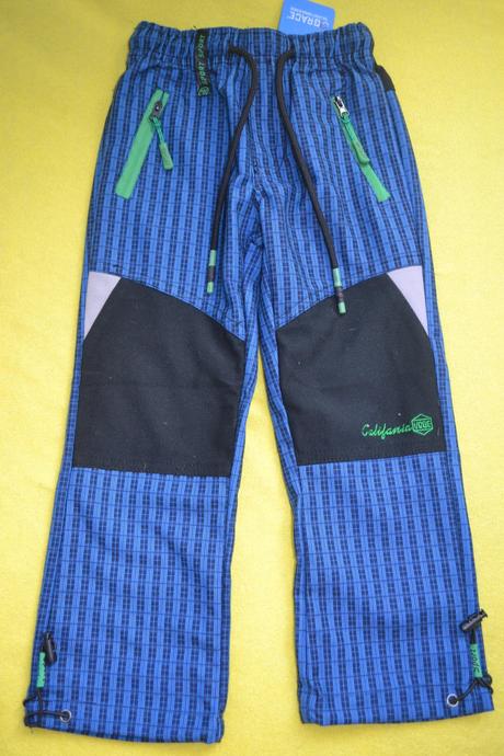 2x podzimní kalhoty kugo,šusťák, bavlna,v.98, kugo,98