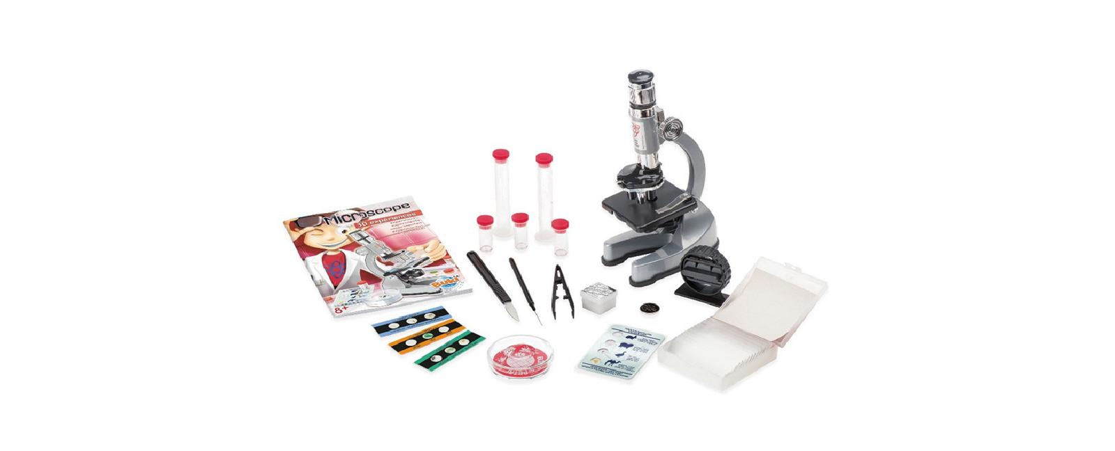 BUKI Mikroskop MS907B s 30ti experimenty