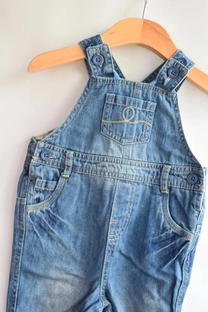 Džíny s laclem vel. 6 - 9 m, marks & spencer,74