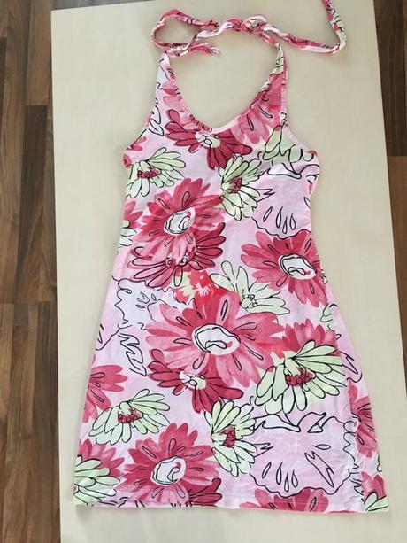 Květ lení šaty, vel s/m, m