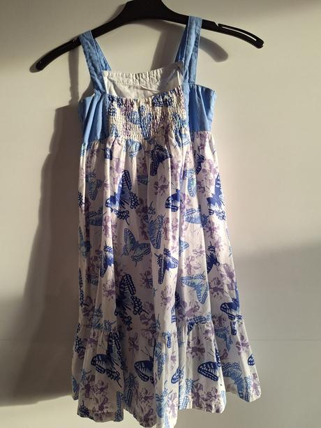 Šaty motýlek vel. 128, dopodopo,128