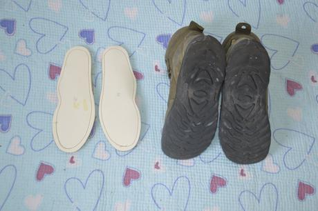 34 khaki zimní boty dzo vysoké sucháče kožíšek, 34