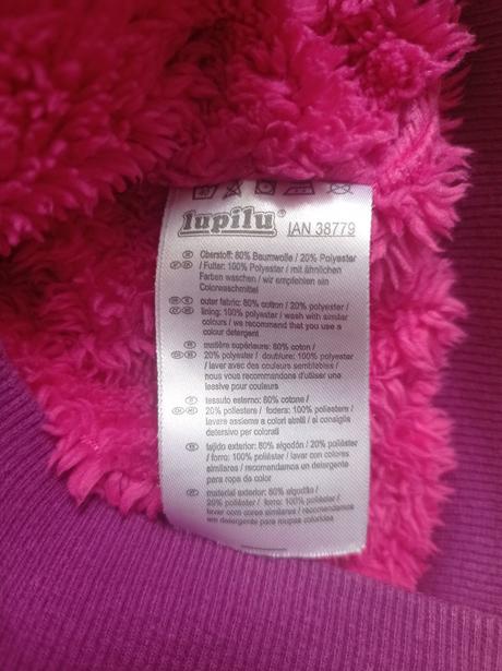 Mikina zateplená 92 lupilu, lupilu,92