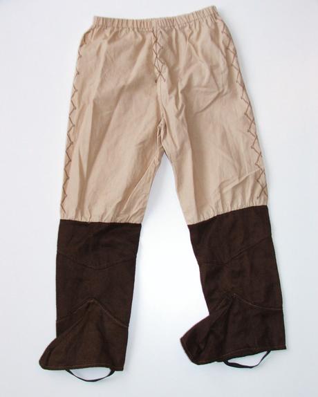 R56 kalhoty od kostýmu robin hood vel. 5 let, 