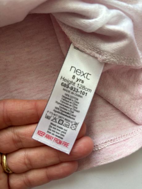 Triko růžové next - v.8 let, next,128