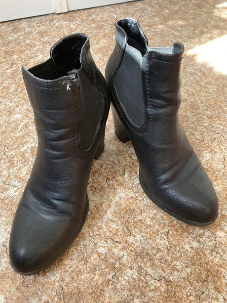 Kotníčkové boty na podpatku, graceland,40