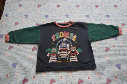 92, triko dl. rukáv, mašinka tomáš, thomas friends, marks & spencer,92
