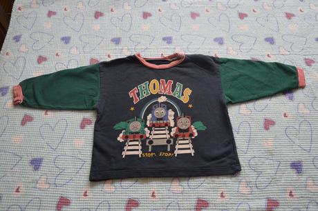 92, triko dl. rukáv, mašinka tomáš, thomas friends, marks & spencer,92