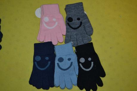 Rukavice strečové,uvnitř fleece,v.122-158, 122 - 158