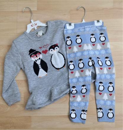 Komplet svetr & legíny 116 sportdirect, 116