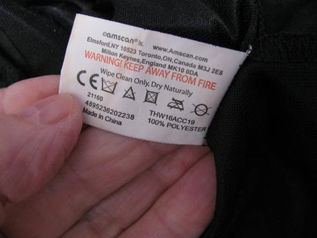 Karnevalový plášť s kapucí-upír, kouzelník apod.,