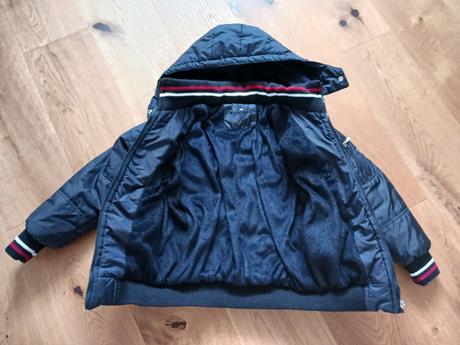 Zimní bundička hilfiger č.128, tommy hilfiger,128