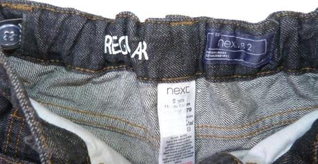 Černé kalhoty s regulací, next,116