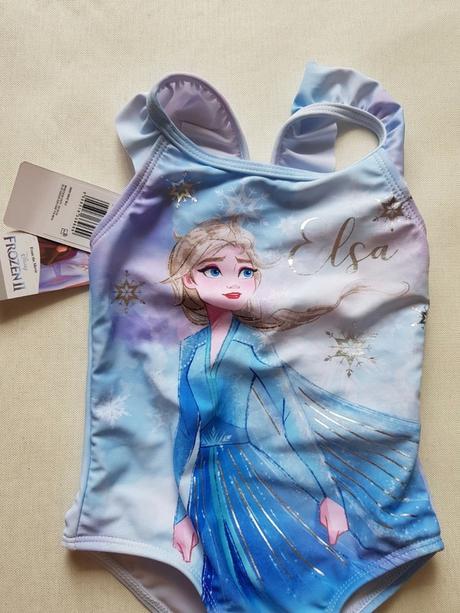 Nové dívčí plavky s elzou, disney,92 - 128
