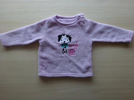 2x fleesová mikina, vel. 86, early days,86