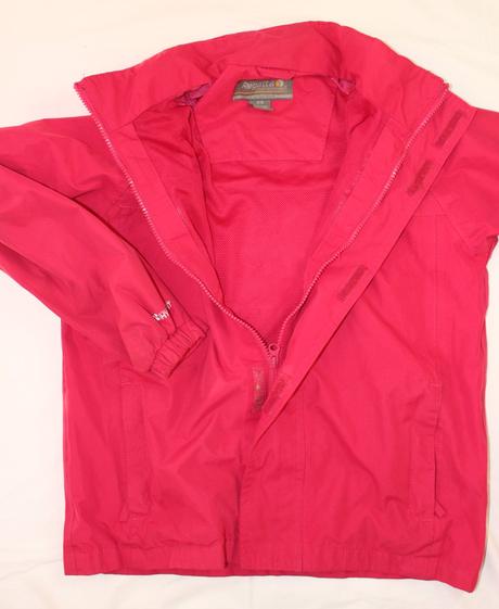 Bj106. malinová outdoorová bunda 9-10 let, regatta,140