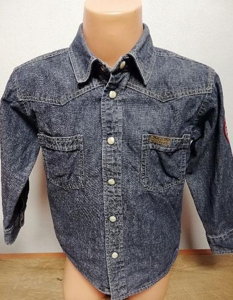 Riflová košile na kluka h&m 2-3r., h&m,98