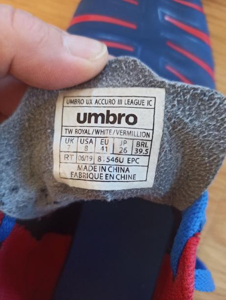 Halovky zn. umbro vel.41(26 cm), umbro,41