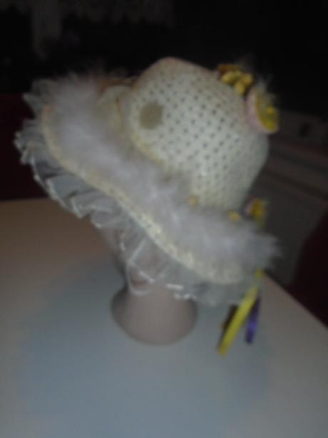 Klobouk víla jaro maska, 