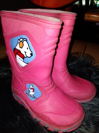 Dívčí gumáky medvídek v.26-27, vnit.stélka 17.5 cm, 26