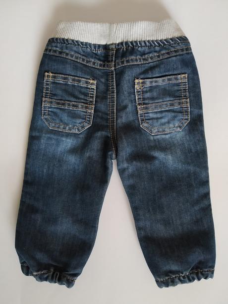 Džínečky s gumou v pase, f&f,74