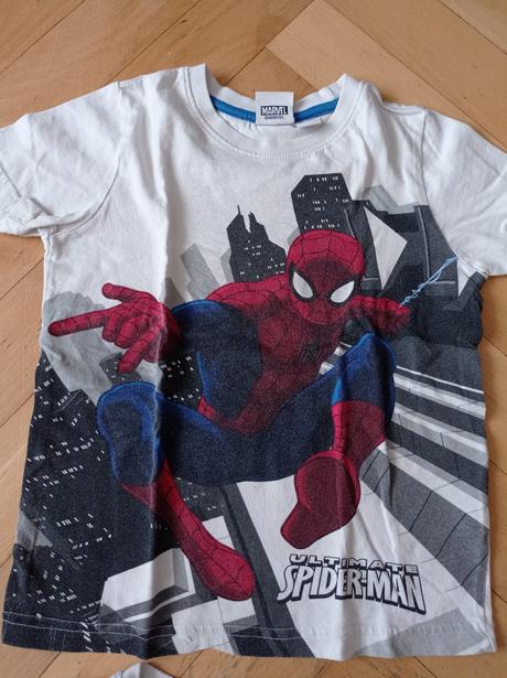 Triko krátký rukáv spiderman 98/104 a 110/116, 98