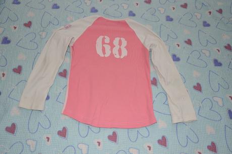 Růžové tričko s potiskem, 128