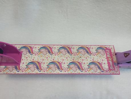 Skládací dětská koloběžka s jednorožcem, bimbobike,