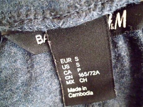 Uni veľkosť úplet, h&m,m