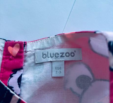 Ob/ šaty růžové - v.2/3 roky, bluezoo,98