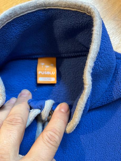 Teplá fleasová vestička, 134