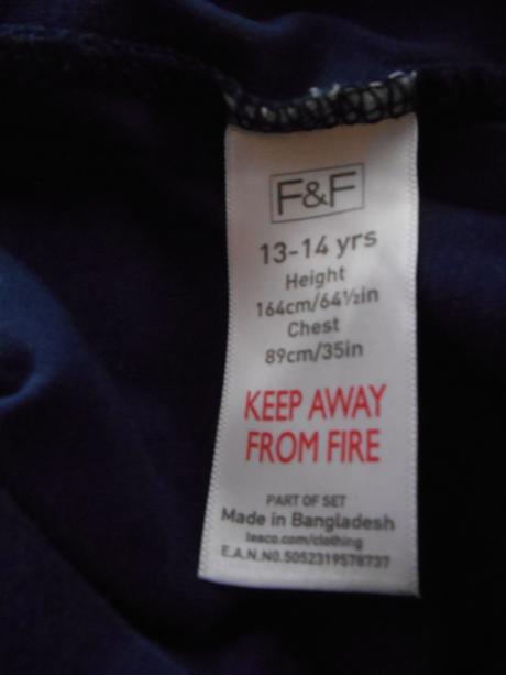 Triko s dlouhým rukávem, f&f,164