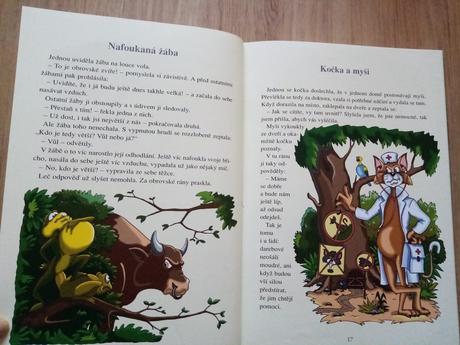 Kniha bajky o zvířátkách,