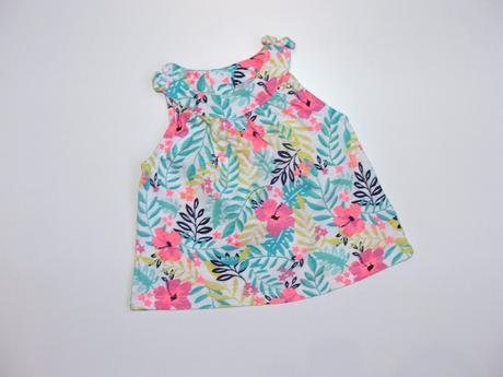 J363 květované tílko vel. 68, mothercare,68
