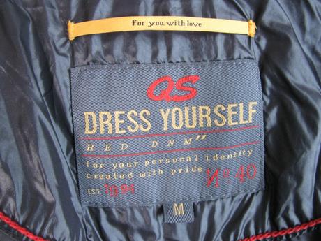 Dámský zimní prošívaný kabát, parka s kapucí, s.oliver,m