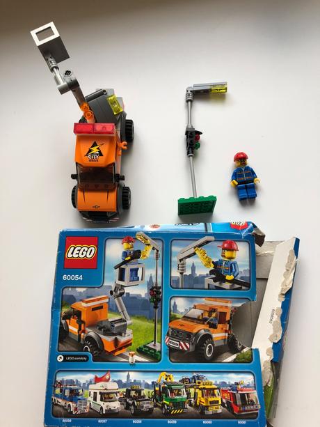 Lego city 60054 opravářský vůz s plošinou,