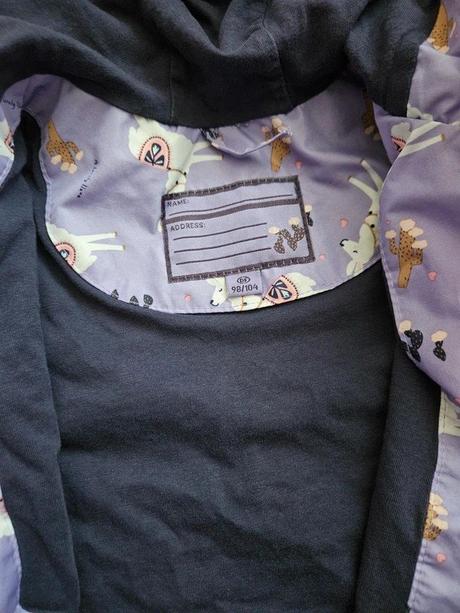 Nepromokavá bunda, vel. 98/104, 98