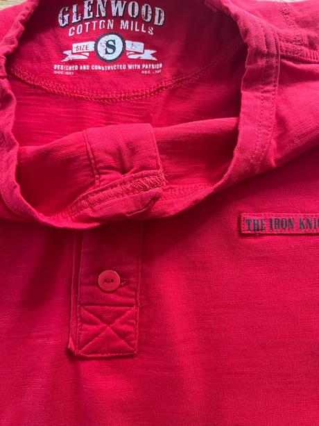 Červené triko glenwood vel. s, s