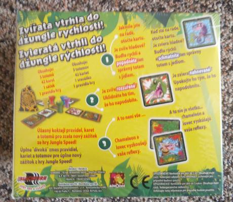 Hra jungle speed safari,