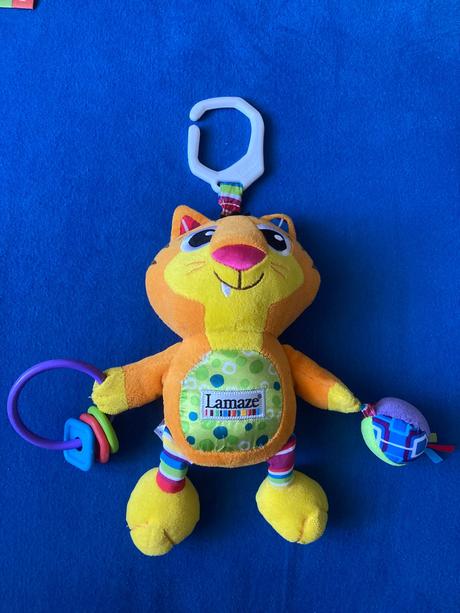 Hračka na kočárek - tygr lamaze, 