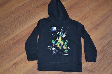 Mikina minecraft, vel.134/140, 134