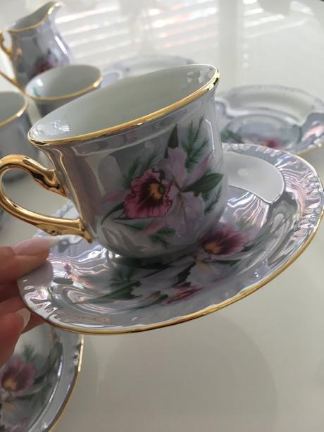 Porcelánový kávový set,