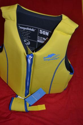 Dětská plavací záchranná neoprenová vesta ,4-7let, l