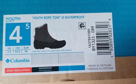 Zimni snehule columbia, columbia,36