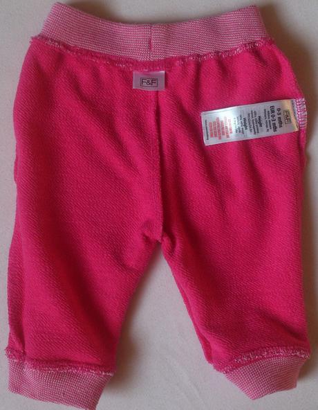 Dětské tepláky, tepláčky, zn.f&f, f&f,56