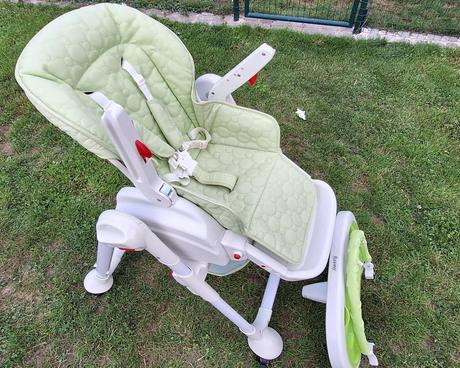 Jídelní židlička reemy comfort mint,