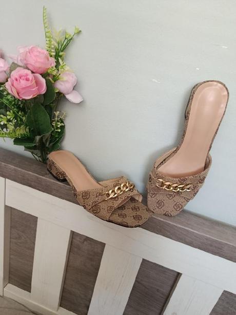 Plátěné pantoflíčky, 36